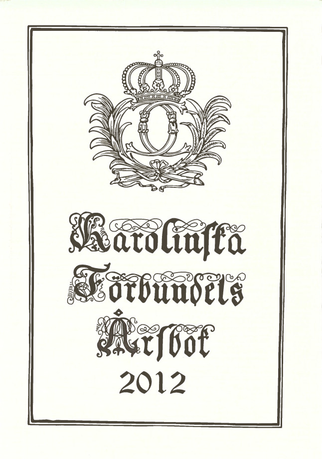 Karolinska förbundets årsbok 2012