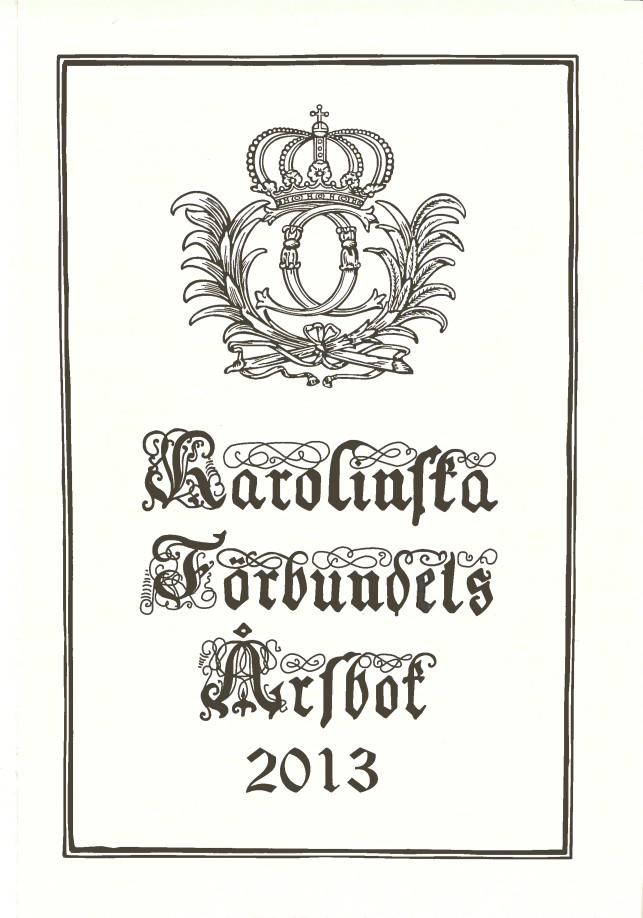 Karolinska förbundets årsbok 2013