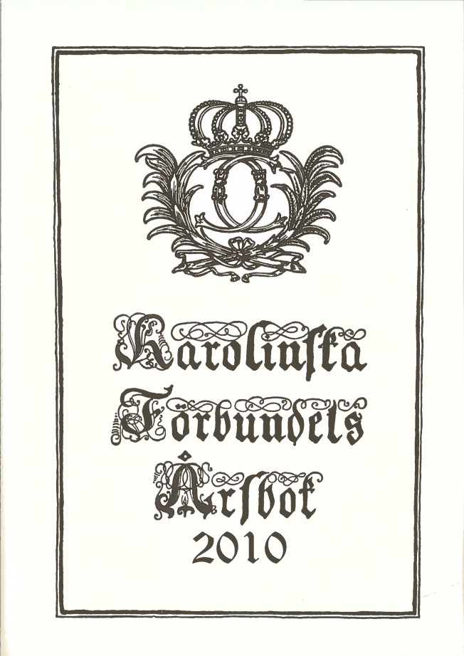 Karolinska förbundets årsbok 2010
