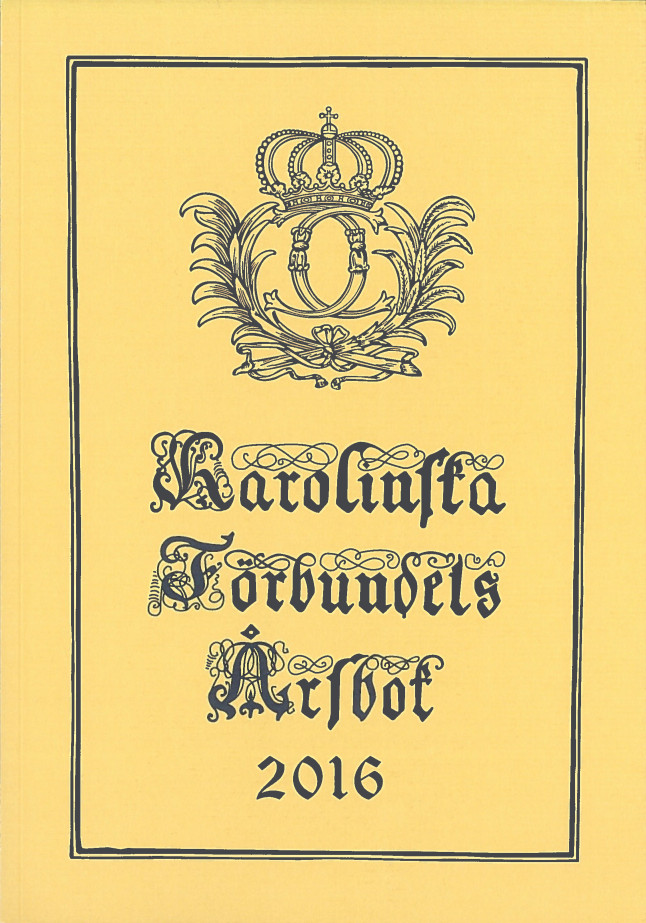 Karolinska förbundets årsbok 2016