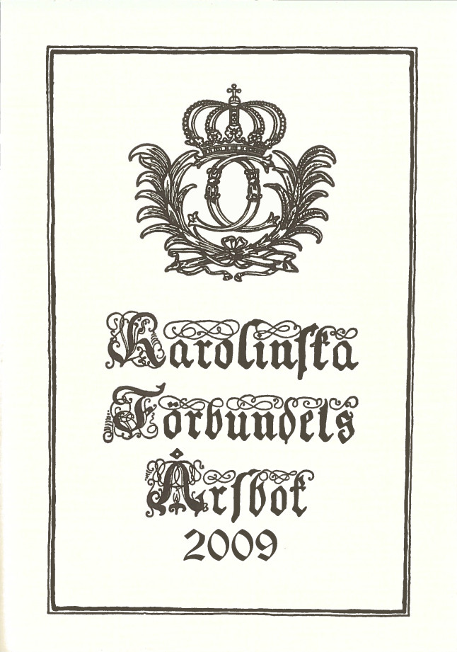 Karolinska förbundets årsbok 2009